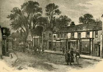 Dans la Grande Rue, 1898