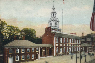 Independence Hall, Philadelphie, Pennsylvanie, USA, vers 1910