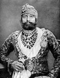 Maharajah indien, 1936