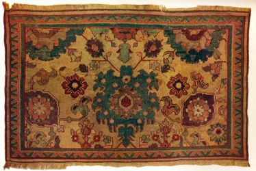 Tapis indo-persan, vers 1570