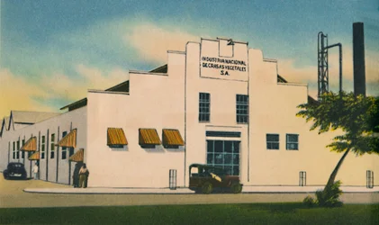 Industria Nacional de Grasas Vegetales S. A. Barranquilla, vers 1940