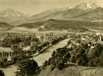 Innsbruck, Tyrol, Autriche, vers 1935