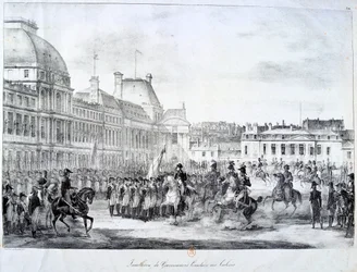 Installation du gouvernement aux Tuileries, 19e siècle