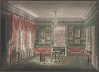 Vue intérieure, c. 1805-1810