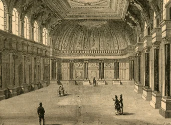 Intérieur de Drapers Hall, 1897