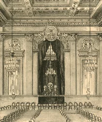 Intérieur de Goldsmiths Hall, 1876
