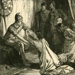 Entrevue entre Coriolan et sa femme et sa mère, 1890