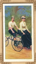 Tandem tricycle invincible, 1939
