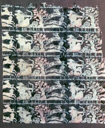 Fragment de soie islamique, 9e-12e siècle