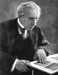 Israel Zangwill 1864-1926, sioniste et écrivain né en Angleterre, début 20e siècle
