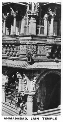 Temple jaïn, Ahmedabad, Inde, vers 1925