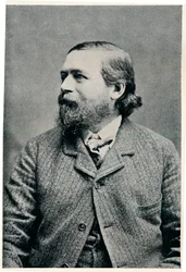 James Aumonier, peintre paysagiste anglais, vers 1900