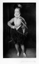Jacques Ier enfant, 1907