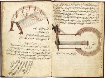 Musique des janissaires. Manuscrit ottoman, XVIIIe siècle