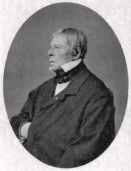Jean Auguste Dominique Ingres, artiste néoclassique français, 1841