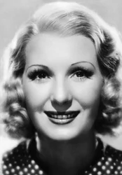Jean Harlow 1911-1937, actrice américaine, vers les années 1930-1940