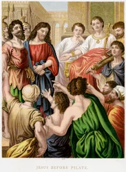 Jésus devant Pilate, milieu du XIXe siècle
