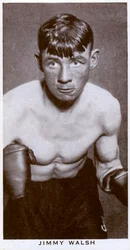 Jimmy Walsh, boxeur britannique, 1938