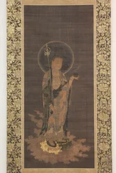 Jizo Bosatsu en descente accueillante, XIVe siècle