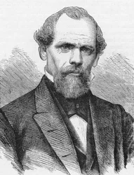 John Augustus Roebling, ingénieur civil américain, 1874