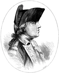 John Burgoyne, général britannique du XVIIIe siècle, vers 1880