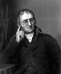 John Dalton, chimiste anglais, vers 1860