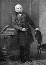 John Quincy Adams 1767-1848, sixième président des États-Unis, 19ème siècle