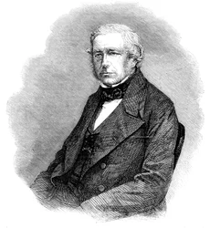 John Stevens Henslow, botaniste, géologue et ecclésiastique anglais, 1861