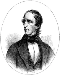 John Tyler, dixième président des États-Unis, vers 1880