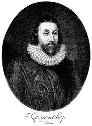 John Winthrop, colon puritain anglais en Amérique, 17e siècle vers 1880