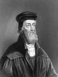 John Wycliffe, réformateur religieux anglais du 14e siècle, 1882