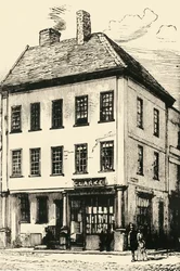 Lieu de naissance de Johnson à Lichfield