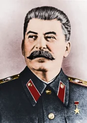 Joseph Staline 1879-1953, dirigeant soviétique, vers les années 1940.