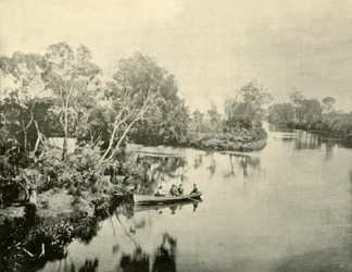 Jonction des rivières Glengarry et Thompson, Victoria, 1901