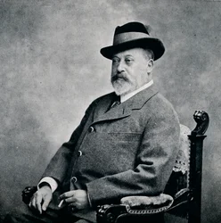 Le roi Édouard VII avec un chapeau tyrolien, 1903-1911