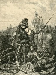 Le roi Jean à Poitiers, 1356, 1890