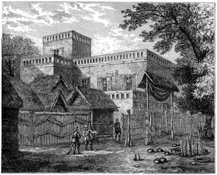 Palais du roi Koffees, Coomassie, Guerre d