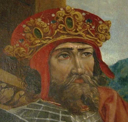 Roi Wladyslaw II. Jagiello (détail), vers 1530