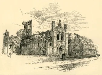 Abbaye de Kirkstall, 1898