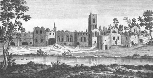 Abbaye de Kirkstall, Leeds, West Yorkshire, XVIIIe siècle