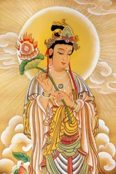 Monastère Kong Meng San Phor Kark See. Bodhisattva, 20160819, Singapour, Singapour