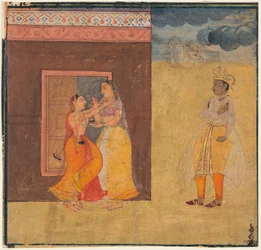 Krishna Abhisarika Nayika, d