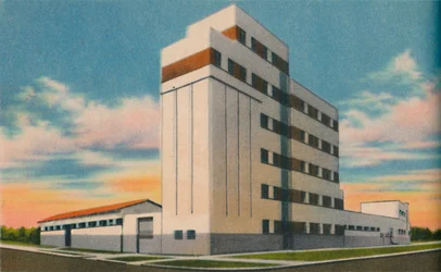 La Insuperable Silos à blé et moulins-Generoso Mancini y Cia. S. A., Barranquilla, vers 1940s