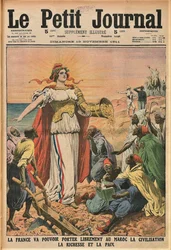 La mission civilisatrice. Le Petit Journal, 19 novembre 1911, 1911