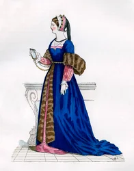 Dame de la cour de François Ier de France, 16e siècle 1882-1884