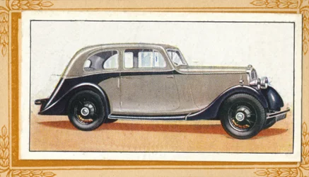 Lanchester 10 Berline Streamline, vers 1936