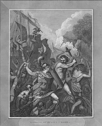 Débarquement de Jules César, 1838