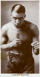 Larry Gains, boxeur canadien