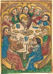 La Cène, vers 1490