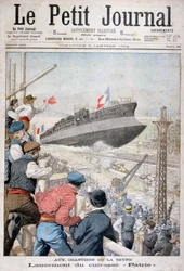 Lancement du cuirassé français Patrie, Toulon, décembre 1903 1904